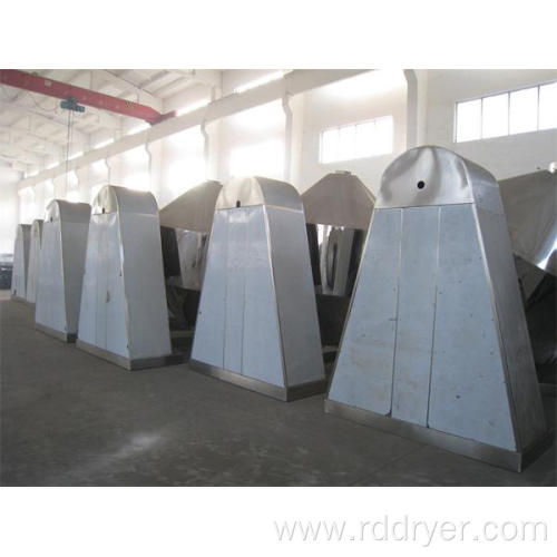 Steam Heated Double Cone Drying Machine with Overseas Commissioning